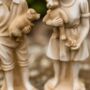 Large Boy And Girl Standing Statues Garden Ornament Decor, thumbnail 5 of 6