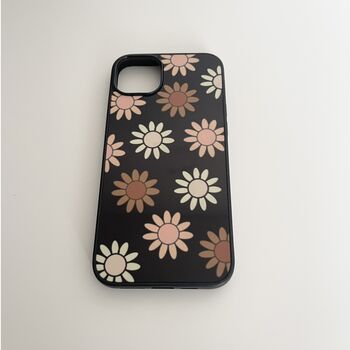 Brown And Beige Flower Phone Case iPhone And Android, 2 of 2
