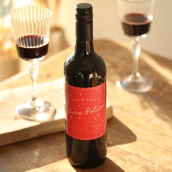 Personalised Love Potion Wine, 7 of 9