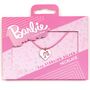 Barbie Sterling Silver Heart Necklace, thumbnail 3 of 3