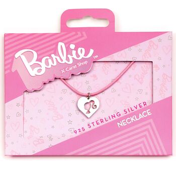 Barbie Sterling Silver Heart Necklace, 3 of 3