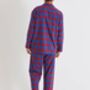 Men's Pyjamas Bordeaux Tartan Flannel, thumbnail 3 of 3