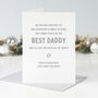 Christmas Card For Daddy To Be From The Bump, thumbnail 1 of 3