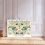 William Morris Cream Butterfly Art Print, thumbnail 1 of 3