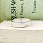 Chunky Large Sterling Silver Art Deco Hinged Bangle, thumbnail 3 of 6