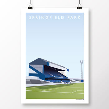 Wigan Athletic Springfield Park Poster, 2 of 8