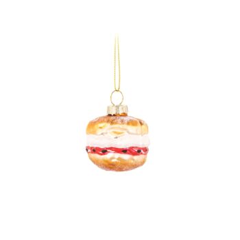 Afternoon Tea Baubles Set Of Three, 3 of 4