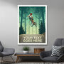 Personalised Mountain Bike Poster, thumbnail 3 of 7