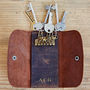 Personalised Buffalo Leather Key Holder, thumbnail 3 of 9