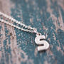Personalised Chunky Letter Necklace, thumbnail 2 of 12