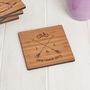 Personalised New Home Coaster Set, thumbnail 1 of 5