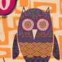 O Is For Owl Poster Print, thumbnail 3 of 4
