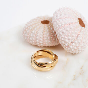 Russian Wedding Ring, 9ct Yellow Gold, 2 of 9