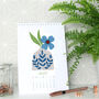 2025 Illustrated Floral Vase Desk Calendar, thumbnail 2 of 5