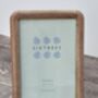 Sixtrees Rose Gold Diagonal Metal Photo Frame, thumbnail 2 of 3