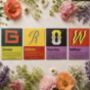 Botanical Alphabet Seeds, thumbnail 1 of 9