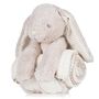 Personalised Baby Blanket And Bunny Soft Toy Gift Set, thumbnail 4 of 8