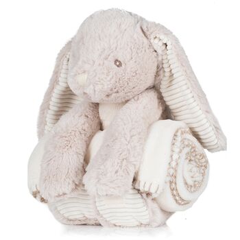 Personalised Baby Blanket And Bunny Soft Toy Gift Set, 4 of 8