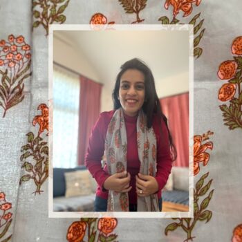 Scarf, Summer Cotton Lighweight Jaipur Printed Stole, 8 of 12