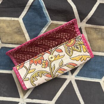 Spectacle Case, Block Print Glasses Cover, 10 of 12