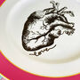 Anatomical Heart Vintage Plate Home Decor, thumbnail 4 of 5