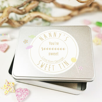 Personalised Tin Seven Designs Available, 12 of 12