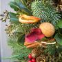 Deluxe Fresh Christmas Front Door Wreath, thumbnail 2 of 4