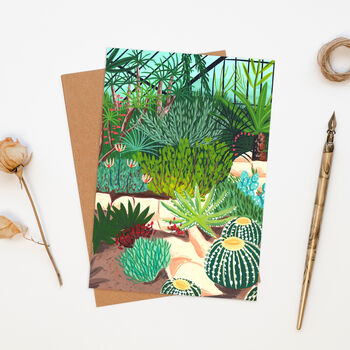 Cactus Garden Art Card, 2 of 3