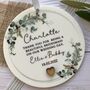 Bridesmaid Personalised Plaque Keepsake, Maid Of Honour, thumbnail 1 of 3