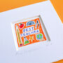 Best Teacher Personalised Mini Art Print, thumbnail 5 of 10