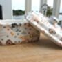 Lidded Butterdish In Cockerpoo Design, thumbnail 4 of 12