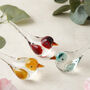 Set Of Three Artisan Glass Birds In Assorted Colours, thumbnail 1 of 2