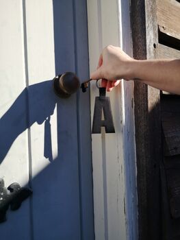 Monogram Leather Key Ring, 9 of 10