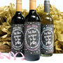 Personalised Jolly Teacher Wine Labels, thumbnail 1 of 3