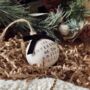 Personalised First Christmas Married Bauble Tree Decoration, thumbnail 2 of 5