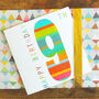 Sparkly 9th Birthday Card, thumbnail 1 of 5