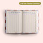 2027 Diary | A5 Hardcover Week To View | Blueberry Check, thumbnail 3 of 8