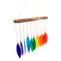 Rainbow Glass Wind Chime, thumbnail 1 of 7