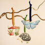 Wooden Toadstool Hanging Decoration, thumbnail 3 of 3