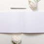 Personalised Wedding Linen Guest Book Traditional, thumbnail 3 of 7