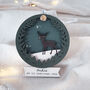 Luxury My First Christmas 2024 Layered Christmas Bauble, thumbnail 3 of 3