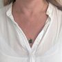 The Trio Green Onyx Necklace, thumbnail 3 of 7