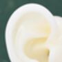 Sterling Silver Delicate Curved Bar Stud Earrings, thumbnail 2 of 12