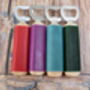 Leather Wrapped Bottle Opener Groomsmen Gift, thumbnail 4 of 5