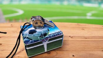 Personalised Football Sports Whistle – Referee Gift, 6 of 8