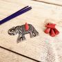 Recycled Aluminium Elephant Incense Holder, thumbnail 3 of 7
