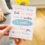 Personalised Mother's Day Card From The Bump, thumbnail 1 of 6