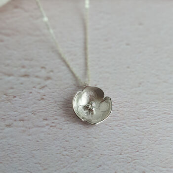 Sterling Silver Meadow Flower Necklace, 7 of 8
