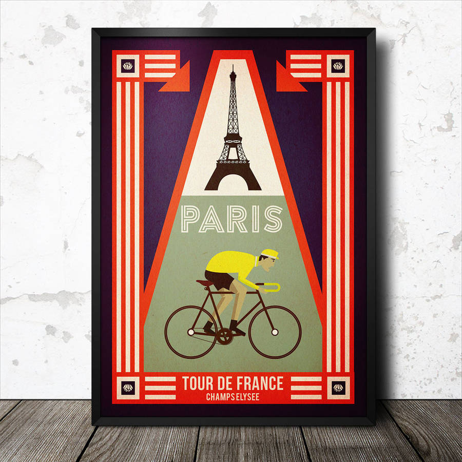 Tour De France Vintage Poster