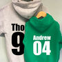Personalised Daddy And Child Hoodie Set, thumbnail 2 of 5